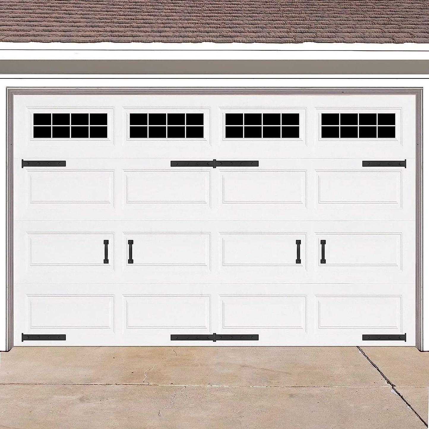 Essential Garage Door Accents Deluxe (Magnetic 6-PC Set)
